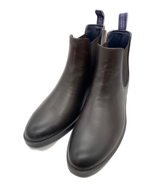 MACKINTOSH PHILOSOPHY（マッキントッシュ フィロソフィー）MACKINTOSH PHILOSOPHY (マッキントッシュ フィロソフィー) サイドゴアレインシューズCARDIFF ブラウン サイズ:SIZE M (26-26.5)の古着・服飾アイテム