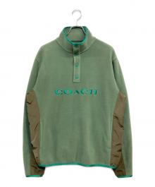 COACH（コーチ）の古着「フリースジャケット」｜オリーブ