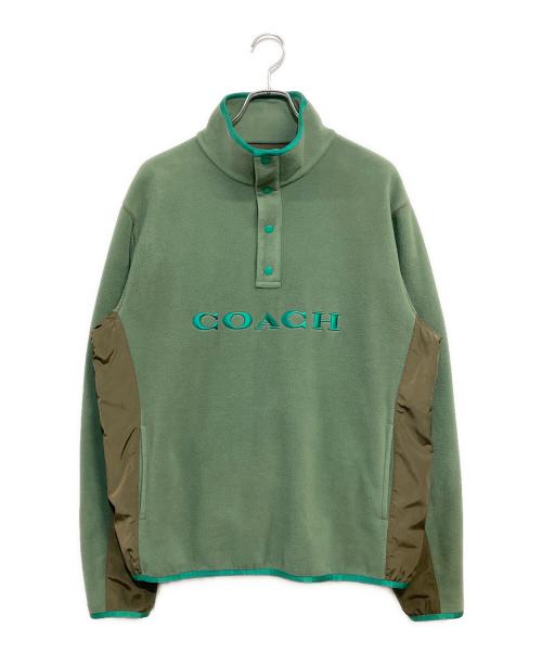 COACH（コーチ）COACH (コーチ) フリースジャケット オリーブ サイズ:SIZE LL (US L)の古着・服飾アイテム