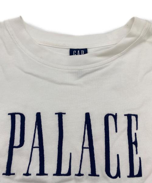 PALACE（パレス）PALACE (パレス) GAP (ギャップ) HEAVY JERSEY T-SHIRT ホワイト サイズ:SIZE Mの古着・服飾アイテム