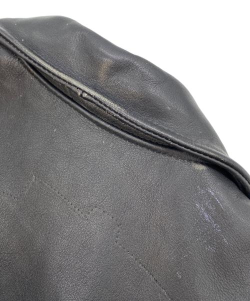 AVIREX（アヴィレックス）AVIREX (アヴィレックス) ダブルライダースジャケット ブラック サイズ:SIZE Sの古着・服飾アイテム