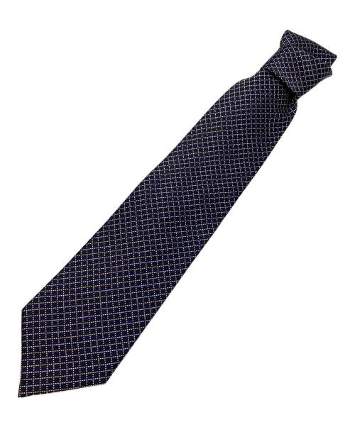 CHAPS RALPH LAUREN（チャップス ラルフローレン）CHAPS RALPH LAUREN (チャップス ラルフローレン) ヴィンテージチェック柄ネクタイ ネイビー サイズ:大剣幅9.5cmの古着・服飾アイテム