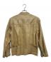 BELSTAFF GOLD LABEL (ベルスタッフ ゴールドレーベル) シングルライダースジャケット ベージュ サイズ:SIZE UK M：30000円