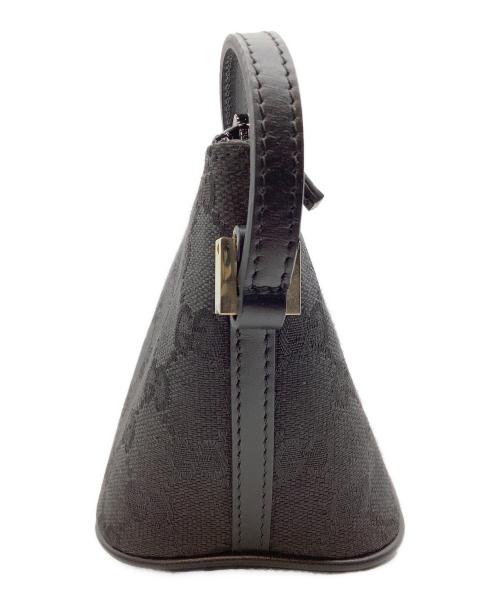 GUCCI（グッチ）GUCCI (グッチ) ハンドポーチ ブラックの古着・服飾アイテム