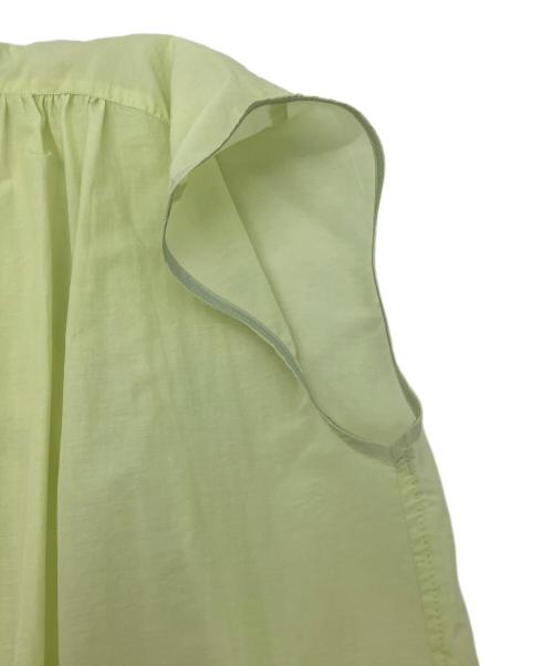 green label relaxing（グリーンレーベルリラクシング）green label relaxing (グリーンレーベルリラクシング) FFC C/NY エアリー シャツ ワンピース イエロー サイズ:ＦＲＥＥ 未使用品の古着・服飾アイテム