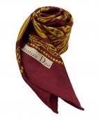 Christian Diorクリスチャン ディオール）の古着「ヴィンテージシルクスカーフ」｜レッド