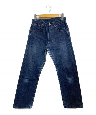 EVISU　エビス　ダークブルー デニムパンツ ボタンフライ EVISU エビス ダークブルー デニムパンツ ボタンフライ 買う