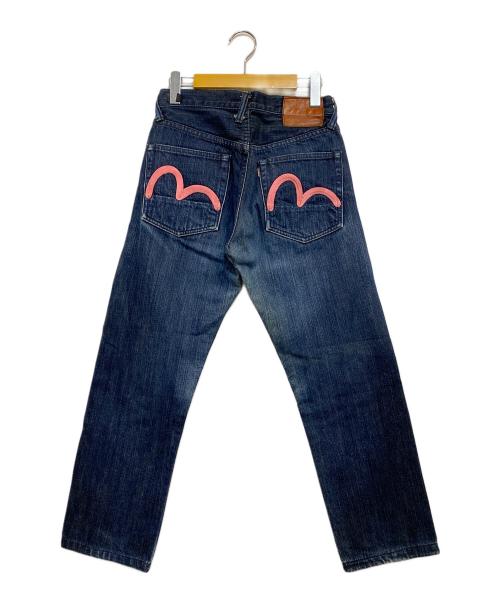 EVISU（エヴィス）EVISU (エヴィス) ボタンフライデニムパンツ インディゴ サイズ:SIZE W26×L32の古着・服飾アイテム