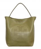 TORY BURCHトリーバーチ）の古着「トートバッグ」｜カーキ