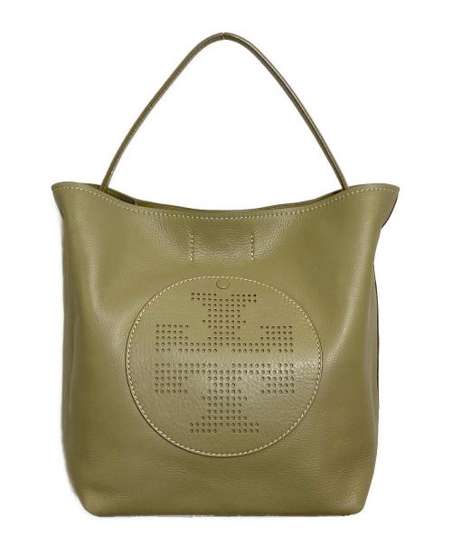TORY BURCH（トリーバーチ）TORY BURCH (トリーバーチ) トートバッグ カーキの古着・服飾アイテム
