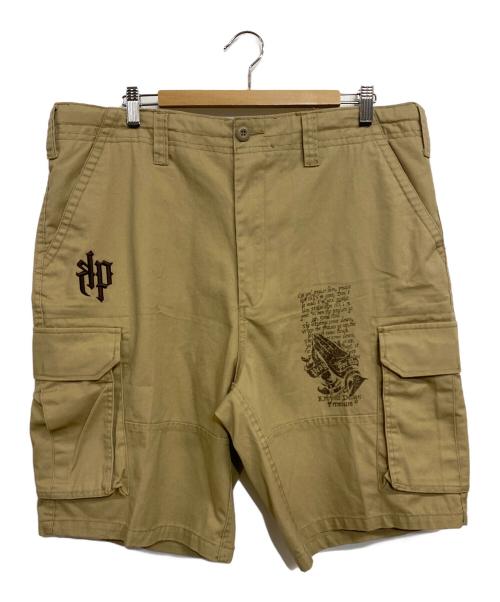 KRHYME DESIGN（クライムデザイン）KRHYME DESIGN (クライムデザイン) カーゴショートパンツ カーキ サイズ:SIZE XLの古着・服飾アイテム