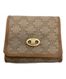 CELINE（セリーヌ）の古着「コインケース」｜ベージュ