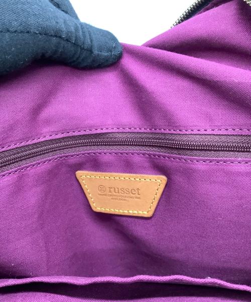 russet（ラシット）russet (ラシット) ハンドバッグ ブラックの古着・服飾アイテム