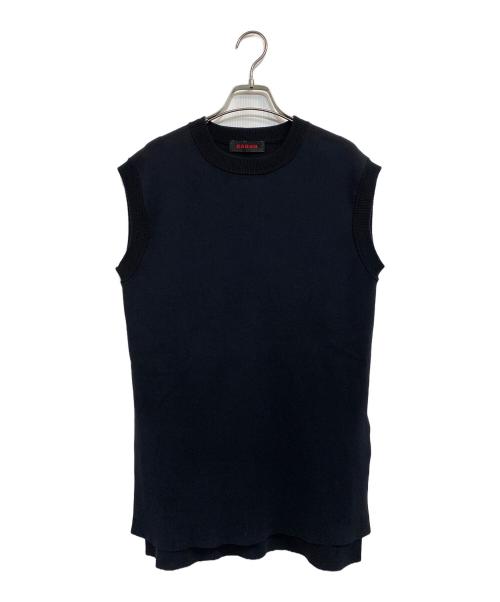 CABAN（キャバン）CABAN (キャバン) コットンポリエステル ノースリーブベスト ブラック サイズ:SIZE Freeの古着・服飾アイテム