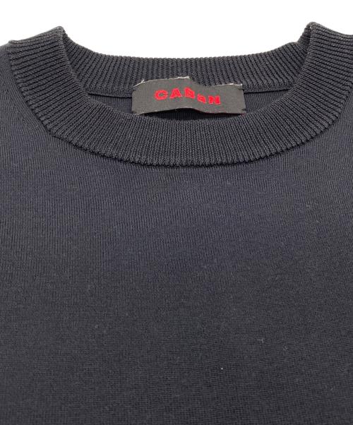 CABAN（キャバン）CABAN (キャバン) コットンポリエステル ノースリーブベスト ブラック サイズ:SIZE Freeの古着・服飾アイテム