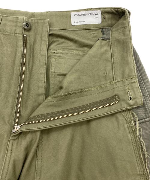 JOURNAL STANDARD（ジャーナルスタンダード）JOURNAL STANDARD (ジャーナルスタンダード) Norio Terada SJ by TERADA Military Pants オリーブ サイズ:SIZE Sの古着・服飾アイテム