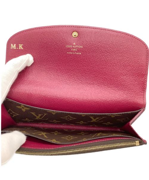 LOUIS VUITTON（ルイ ヴィトン）LOUIS VUITTON (ルイ ヴィトン) 財布 ポルトフォイユ・エミリー ルージュの古着・服飾アイテム