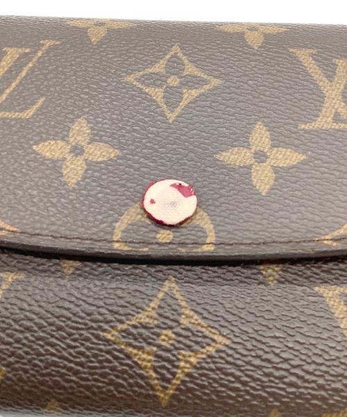 LOUIS VUITTON（ルイ ヴィトン）LOUIS VUITTON (ルイ ヴィトン) 財布 ポルトフォイユ・エミリー ルージュの古着・服飾アイテム