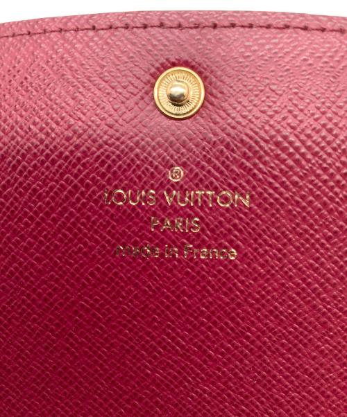 LOUIS VUITTON（ルイ ヴィトン）LOUIS VUITTON (ルイ ヴィトン) 財布 ポルトフォイユ・エミリー ルージュの古着・服飾アイテム