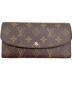 LOUIS VUITTON（ルイ ヴィトン）の古着「財布 ポルトフォイユ・エミリー」｜ルージュ