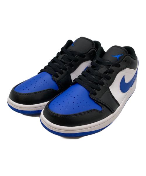 NIKE（ナイキ）NIKE (ナイキ) AIR JORDAN1 LOW ブルー×ホワイト サイズ:28cmの古着・服飾アイテム