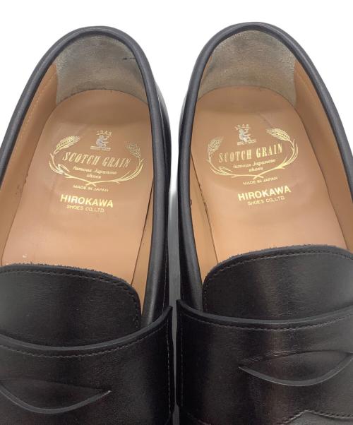 SCOTCH GRAIN（スコッチグレイン）SCOTCH GRAIN (スコッチグレイン) VENTOローファー ブラック サイズ:25 1/2の古着・服飾アイテム