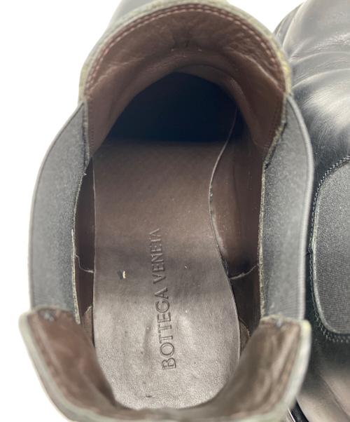 BOTTEGA VENETA（ボッテガベネタ）BOTTEGA VENETA (ボッテガベネタ) ラグチェルシーアンクルブーツ ブラック サイズ:26.5cmの古着・服飾アイテム