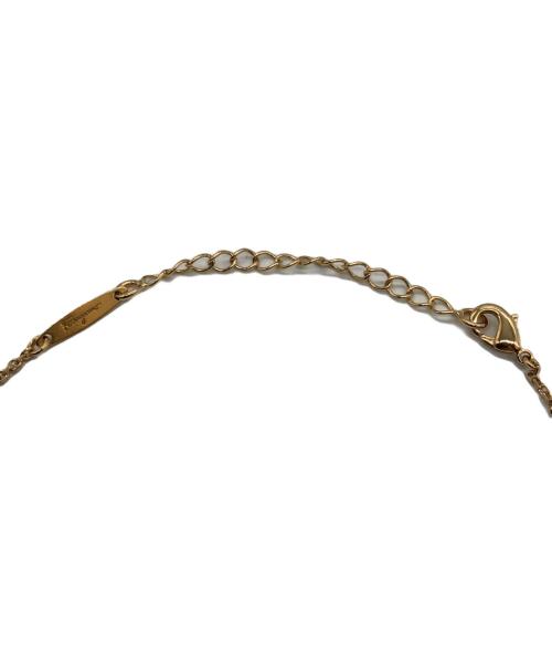 Salvatore Ferragamo（サルヴァトーレ フェラガモ）Salvatore Ferragamo (サルヴァトーレ フェラガモ) ガンチーニクリスタルネックレス ゴールド サイズ:Freeの古着・服飾アイテム