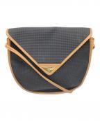 Yves Saint Laurentイヴサンローラン）の古着「ショルダーバッグ」｜ブラック×ブラウン