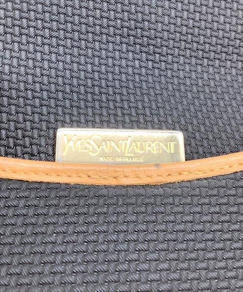 Yves Saint Laurent（イヴサンローラン）Yves Saint Laurent (イヴサンローラン) ショルダーバッグ ブラック×ブラウンの古着・服飾アイテム