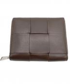 BOTTEGA VENETAボッテガベネタ）の古着「スモールカセットコンパクトウォレット」｜ブラウン