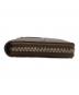 中古・古着 BOTTEGA VENETA (ボッテガベネタ) スモールカセットコンパクトウォレット ブラウン：40000円