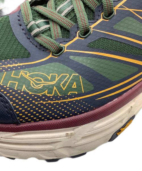 HOKAONEONE（ホカオネオネ）HOKAONEONE (ホカオネオネ) ランニングシューズ グリーン サイズ:28cmの古着・服飾アイテム