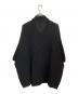 PUBLIC TOKYO (パブリックトウキョウ) 23SS スーパールーズニットポロ ブラック サイズ:SIZE Free：6000円