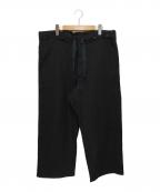 NIGEL CABOURNナイジェルケーボン）の古着「HOSPITAL PANT - FULLING WOOL」｜ブラック