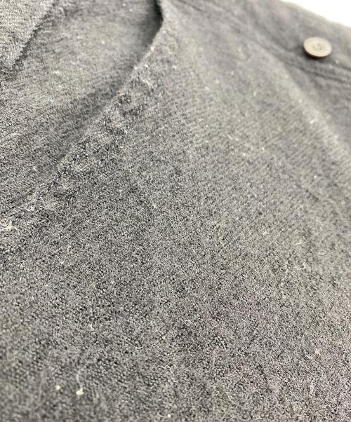 NIGEL CABOURN（ナイジェルケーボン）NIGEL CABOURN (ナイジェルケーボン) HOSPITAL PANT - FULLING WOOL ブラック サイズ:SIZE 34の古着・服飾アイテム
