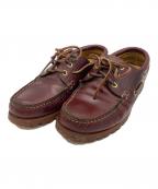 REGALリーガル）の古着「デッキシューズ」｜ダークブラウン