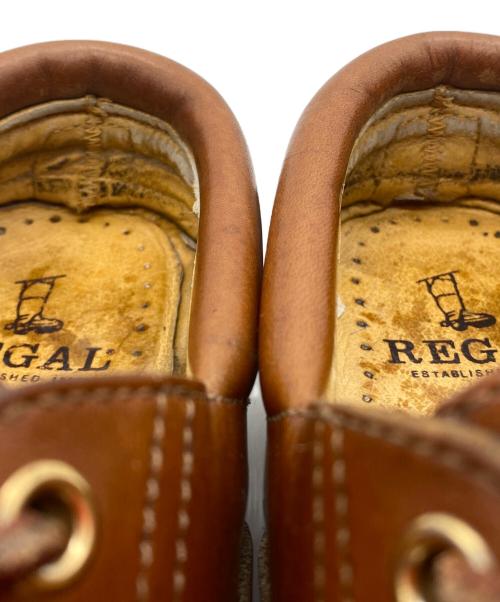 REGAL（リーガル）REGAL (リーガル) デッキシューズ ブラウン サイズ:SIZE 25cmの古着・服飾アイテム