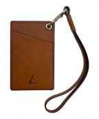 土屋鞄ツチヤカバン）の古着「ワインディングパスケース」｜ブラウン