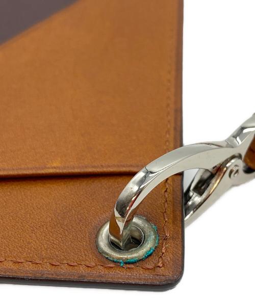 土屋鞄（ツチヤカバン）土屋鞄 (ツチヤカバン) ワインディングパスケース ブラウンの古着・服飾アイテム