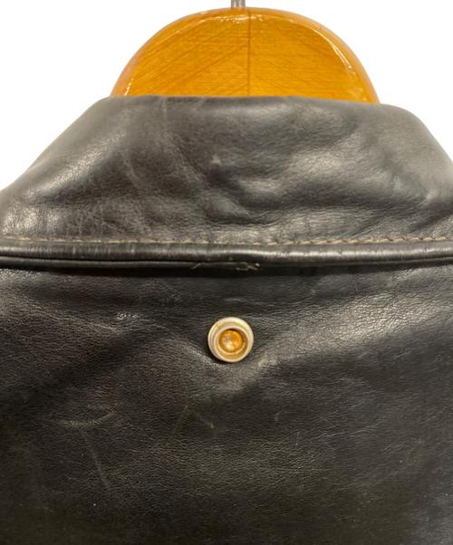 PERFECTO by Schott（パーフェクト バイ ショット）PERFECTO by Schott (パーフェクト バイ ショット) 80-90's 118 ダブルライダース ジャケット ブラック サイズ:SIZE 36の古着・服飾アイテム