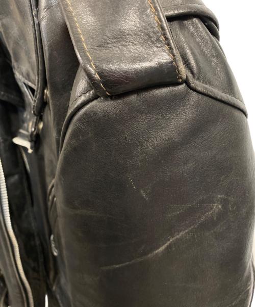 PERFECTO by Schott（パーフェクト バイ ショット）PERFECTO by Schott (パーフェクト バイ ショット) 80-90's 118 ダブルライダース ジャケット ブラック サイズ:SIZE 36の古着・服飾アイテム