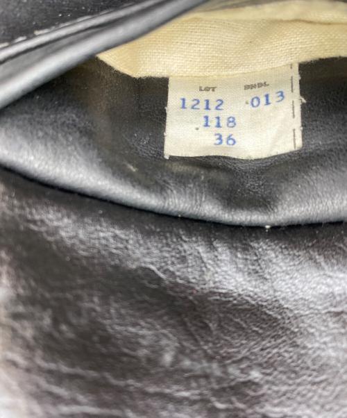 PERFECTO by Schott（パーフェクト バイ ショット）PERFECTO by Schott (パーフェクト バイ ショット) 80-90's 118 ダブルライダース ジャケット ブラック サイズ:SIZE 36の古着・服飾アイテム