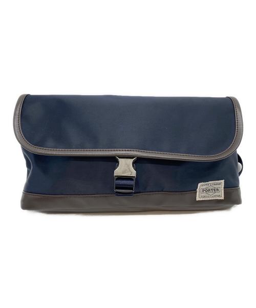 PORTER（ポーター）PORTER (ポーター) sac`sbar ショルダーバッグ ブルーの古着・服飾アイテム