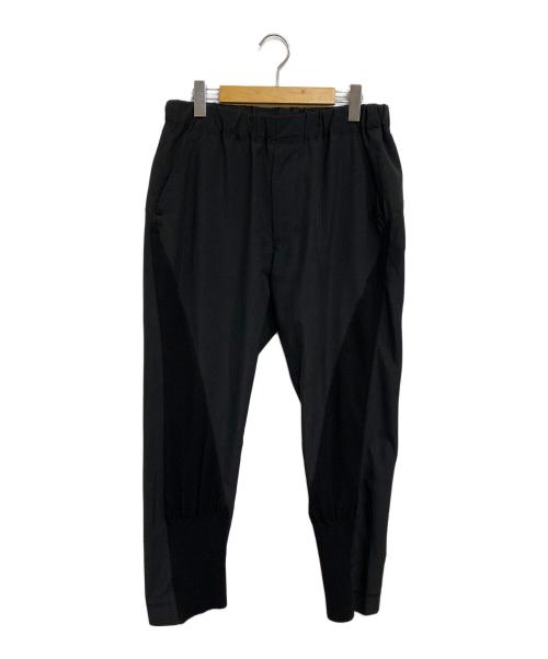 ISSEY MIYAKE MEN（イッセイミヤケメン）ISSEY MIYAKE MEN (イッセイミヤケメン) フロント切替イージーパンツ ブラック サイズ:SIZE 2 (M-L)の古着・服飾アイテム
