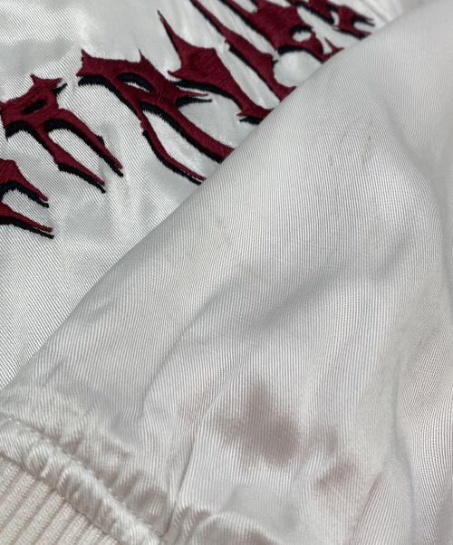 DIESEL（ディーゼル）DIESEL (ディーゼル) J-IVORY ブルゾン ホワイト×ピンク サイズ:SIZE EURの古着・服飾アイテム