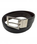 GUCCIグッチ）の古着「リバーシブルベルト」｜ブラック