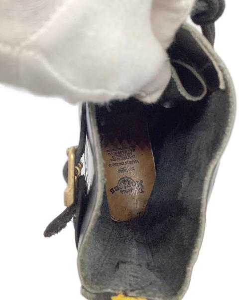 Dr.Martens（ドクターマーチン）Dr.Martens (ドクターマーチン) ダブルベルト 10ホールブーツ ブラック サイズ:SIZE 8 1/2 (27.5cm)の古着・服飾アイテム