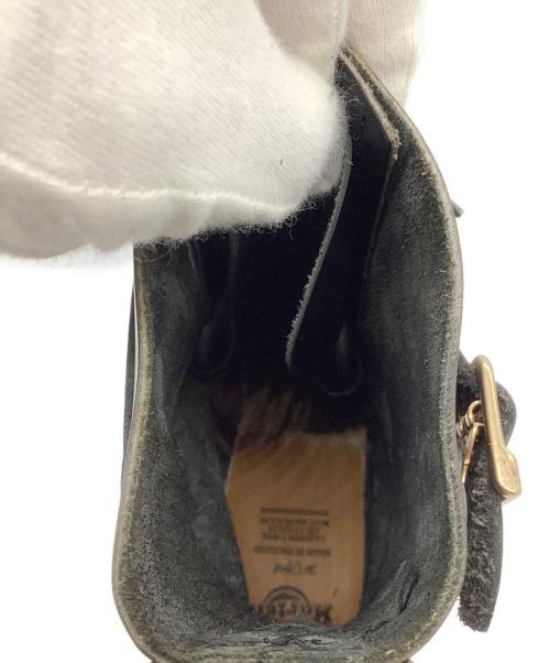 Dr.Martens（ドクターマーチン）Dr.Martens (ドクターマーチン) ダブルベルト 10ホールブーツ ブラック サイズ:SIZE 8 1/2 (27.5cm)の古着・服飾アイテム