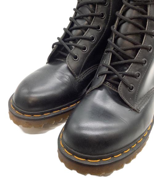 Dr.Martens（ドクターマーチン）Dr.Martens (ドクターマーチン) ダブルベルト 10ホールブーツ ブラック サイズ:SIZE 8 1/2 (27.5cm)の古着・服飾アイテム